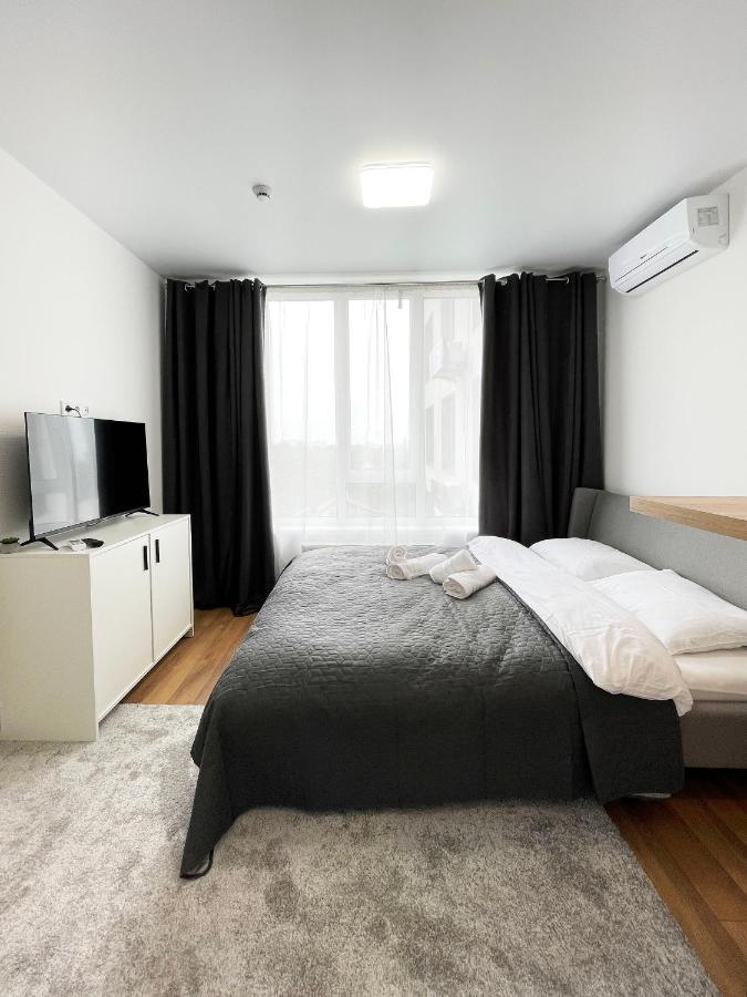 Apartmán Cube House Kyjev Exteriér fotografie