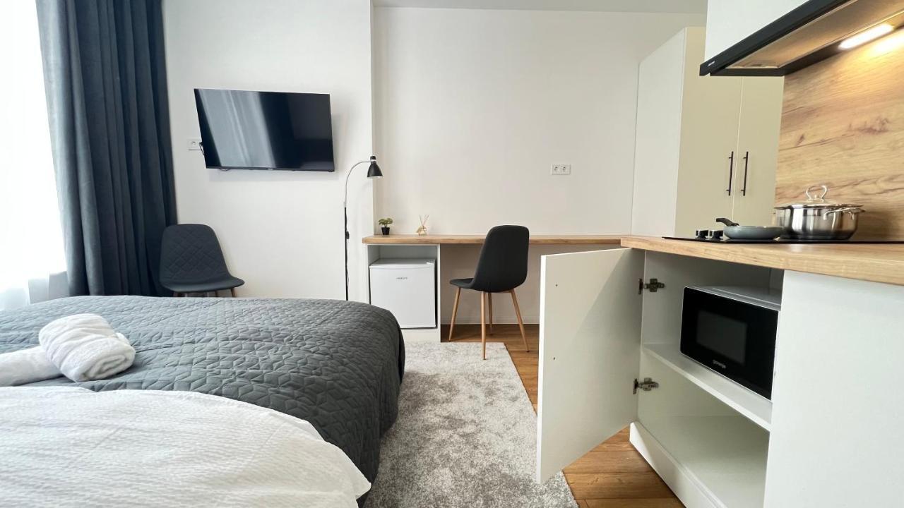Apartmán Cube House Kyjev Exteriér fotografie