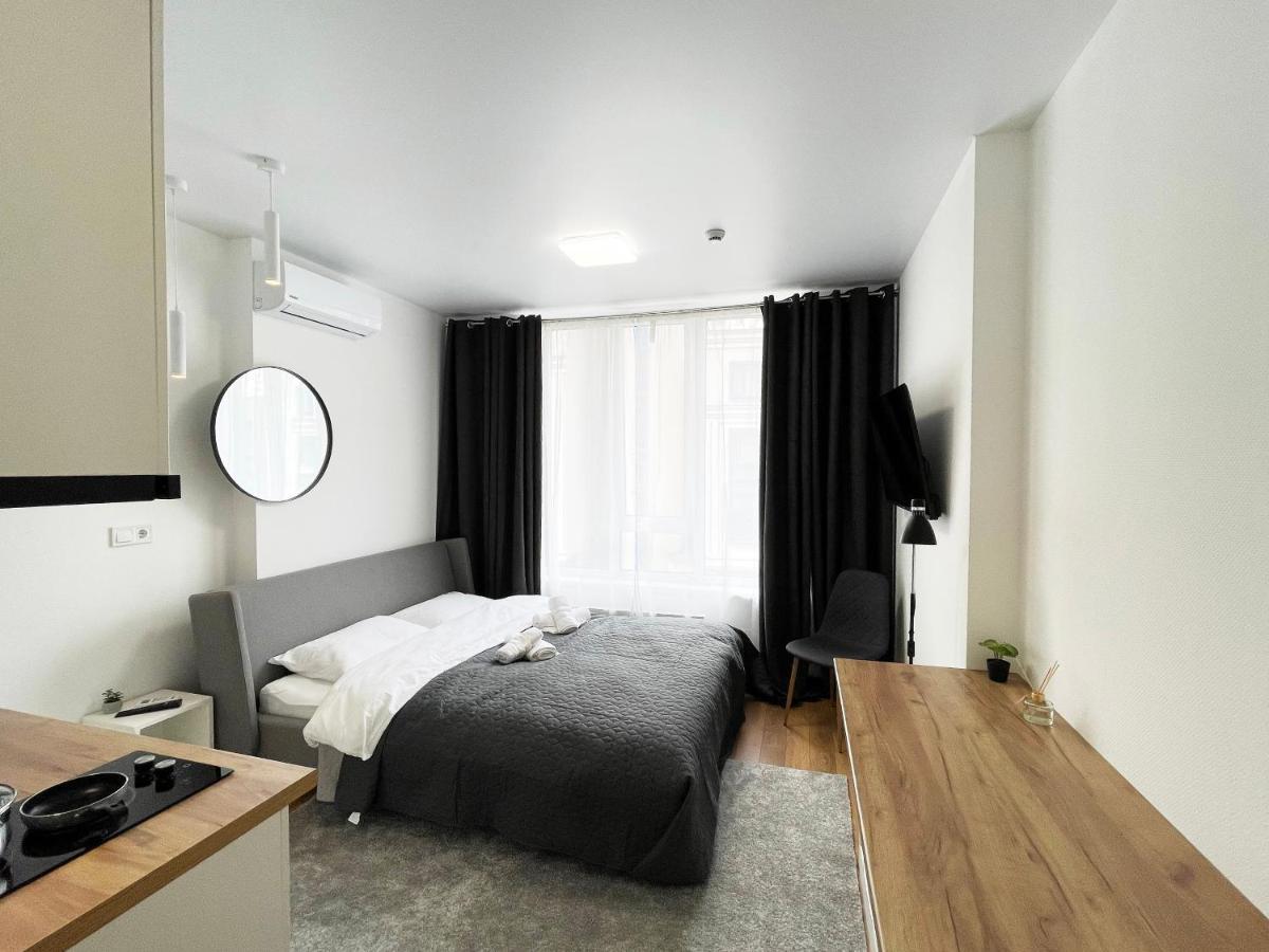 Apartmán Cube House Kyjev Exteriér fotografie