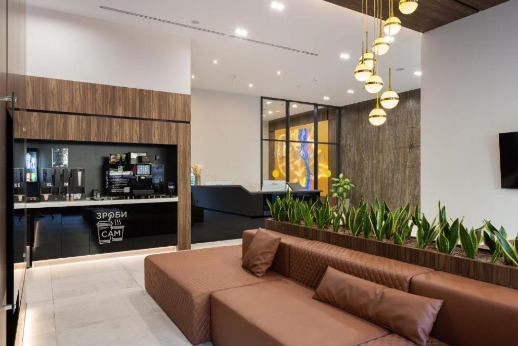 Apartmán Cube House Kyjev Exteriér fotografie